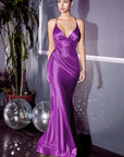 The Inez bridesmaid long fitted dress